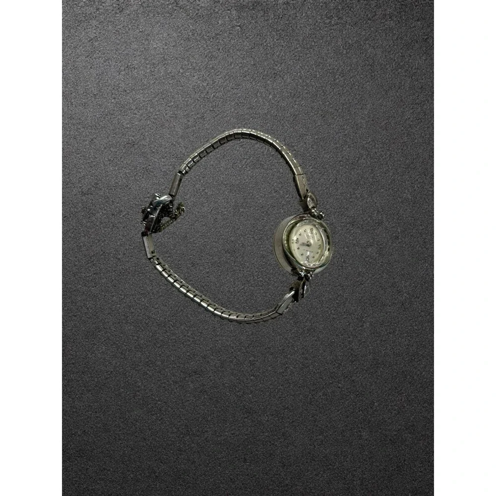 Vintage Gruen Precision 17 Jewels Ladies Watch 10K RGP Bezel For Parts